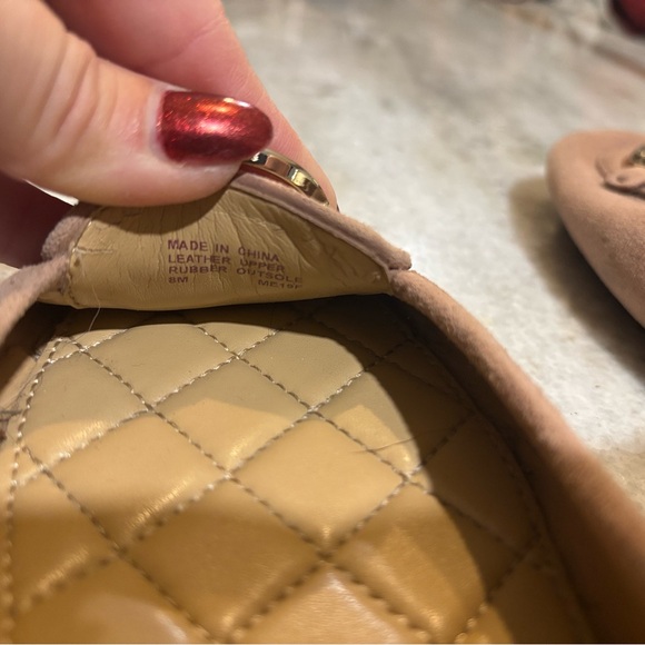 Michael Kors Women's Blush Suede Loafers - Picture 4 of 9